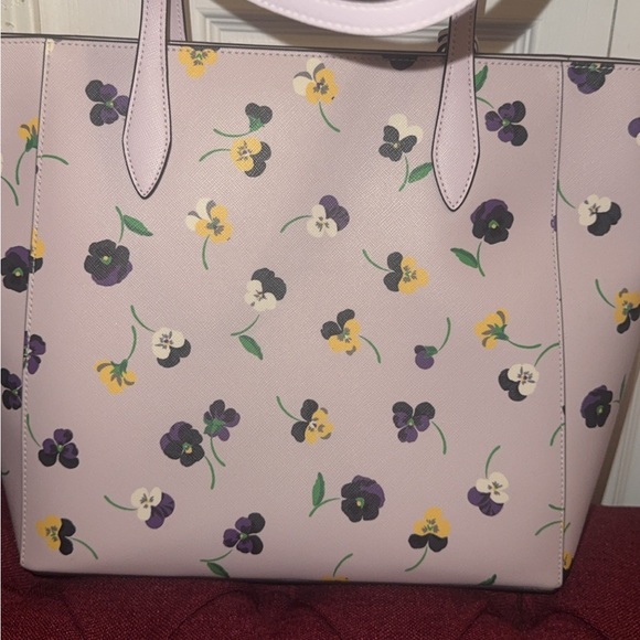Kate spade purple floral purse - Picture 6 of 9
